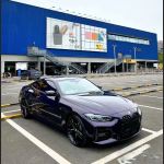 Ravoony Plus Gloss Midnight Purple Car Vinyl Wrap BMW 4 Series Wrap 