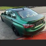 Ravoony Plus Matte Chrome Venom Green Car Wrap BMW 3 Series Wrap