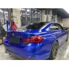 Ravoony Tesla Gloss Deep Blue Vinyl Car Wrap BMW 4 Series Wrap