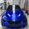 Ravoony Tesla Gloss Deep Blue Vinyl Car Wrap BMW 4 Series Wrap