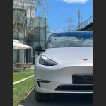Ravoony Plus Ultimate Flat Silver Car Vinyl Wrap Tesla Model Y Wrap