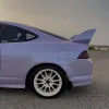 Ravoony Twin Silver Purple Car Vinyl Wrap