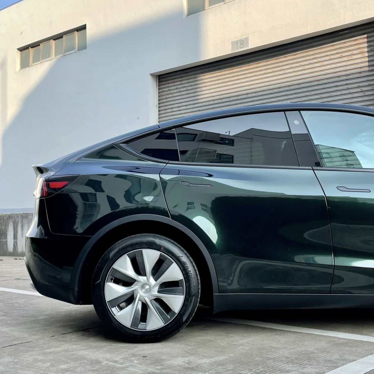 Tesla Model 3 Wrap, Best Ravoony Pearlized Emerald Green Car Vinyl Wrap Tesla Model 3 Wrap