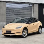 Ravoony Plus Gloss Sandstorm Car Wrap Tesla Model Y Wrap