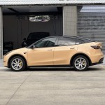 Ravoony Plus PET Gloss Sandstorm Car Wrap Tesla Model Y Wrap