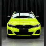 Ravoony Plus Gloss Apple Green Car Wrap BMW 3 Series Wrap