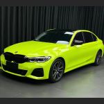 Ravoony Plus Gloss Apple Green Car Wrap BMW 3 Series Wrap