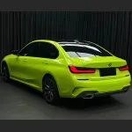 Ravoony Plus Gloss Apple Green Car Wrap BMW 3 Series Wrap