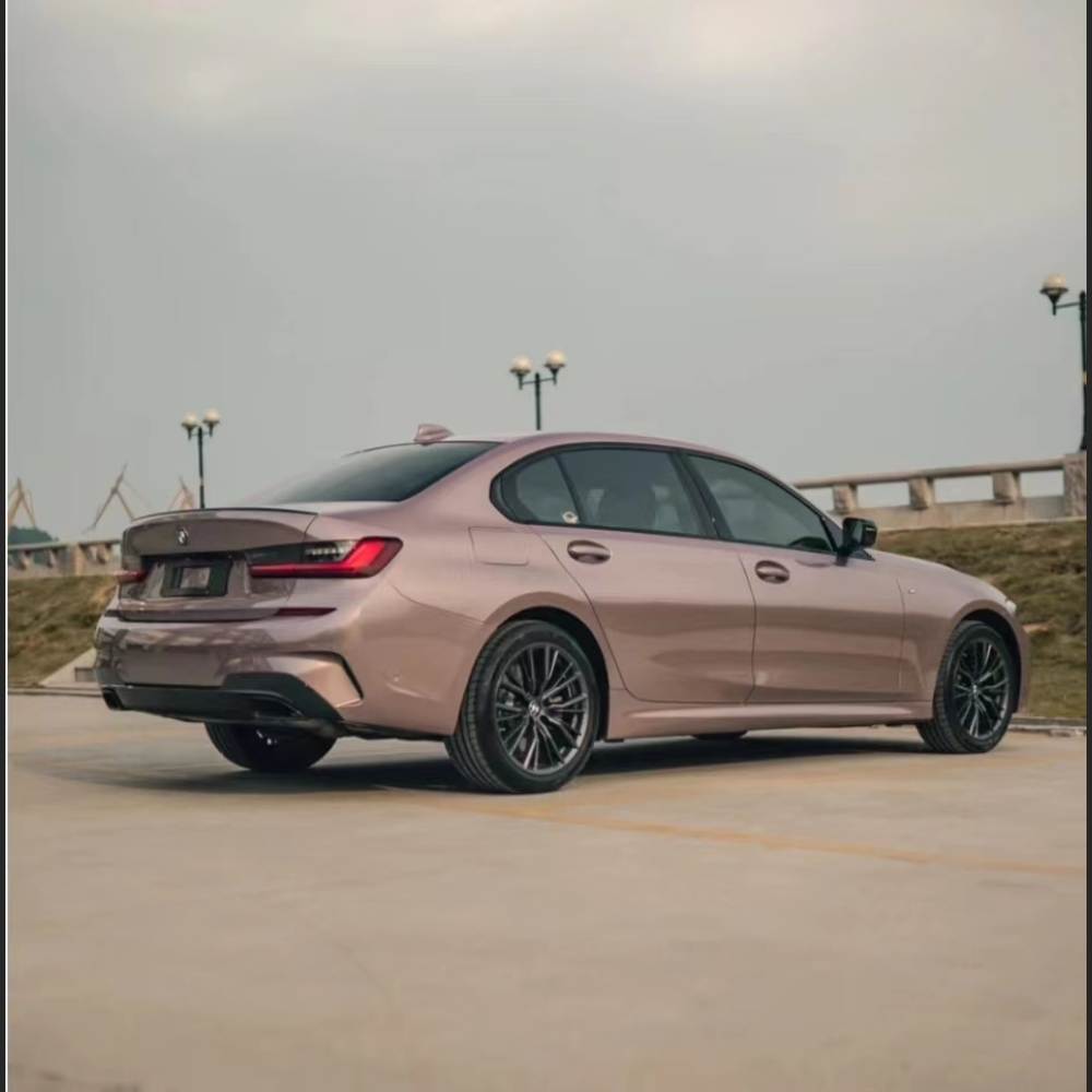Ravoony Plus Glossy Frozen Berry Wrap BMW 3 Series Wrap 