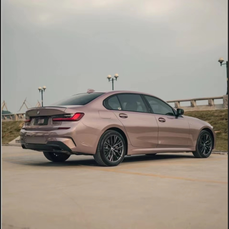 Ravoony Plus Glossy Frozen Berry Wrap BMW 3 Series Wrap 