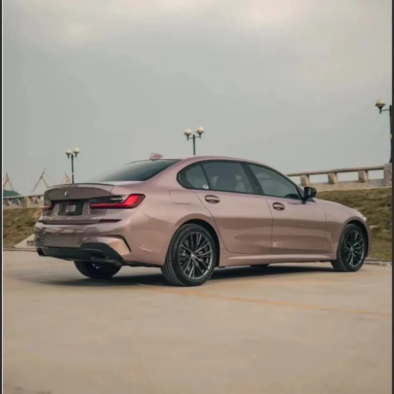 Ravoony Plus Glossy Frozen Berry Wrap BMW 3 Series Wrap 