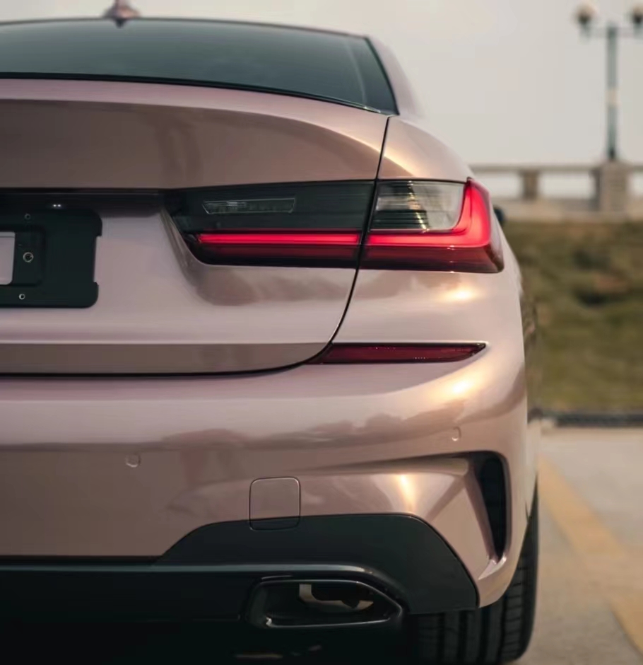 Ravoony Plus Glossy Frozen Berry Wrap BMW 3 Series Wrap 