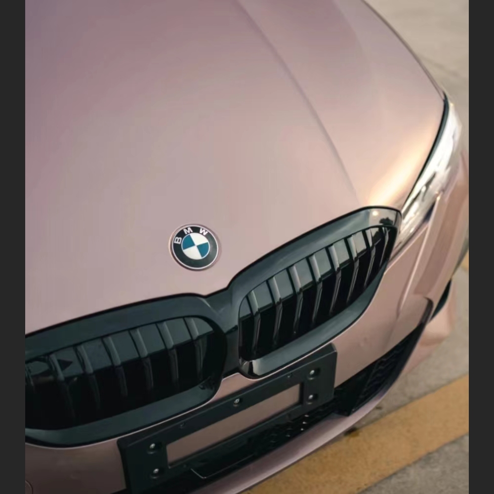 Ravoony Plus Glossy Frozen Berry Wrap BMW 3 Series Wrap 