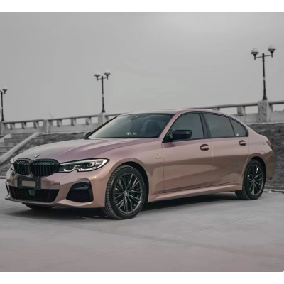 Ravoony Plus Glossy Frozen Berry Wrap BMW 3 Series Wrap  02