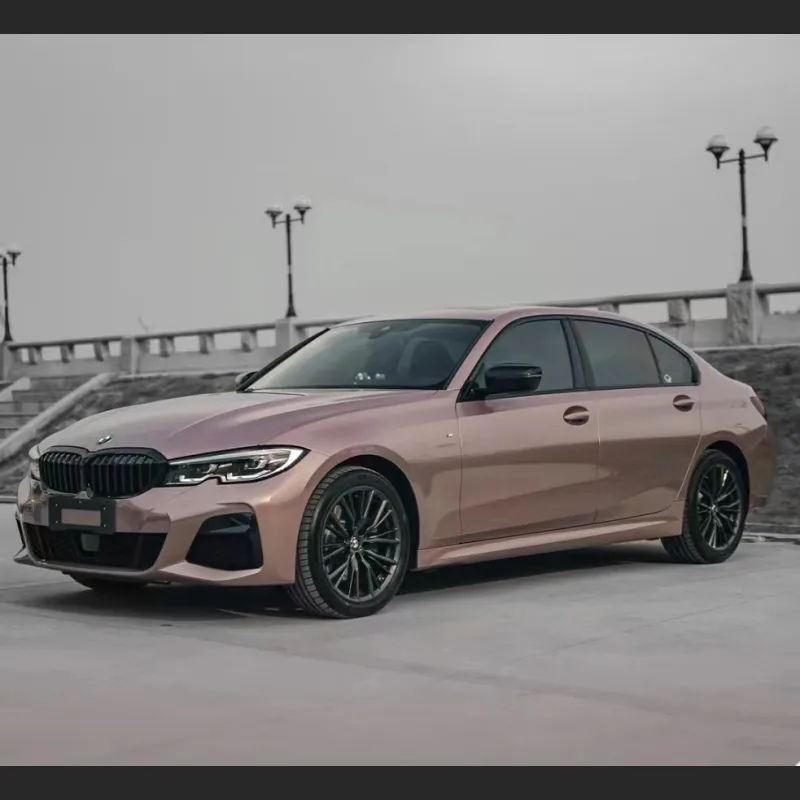 Ravoony Plus Glossy Frozen Berry Wrap BMW 3 Series Wrap 