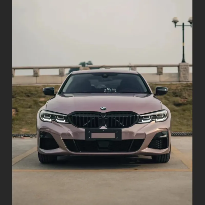 Ravoony Plus Glossy Frozen Berry Wrap BMW 3 Series Wrap 