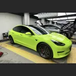 Ravoony Plus Gloss Apple Green Car Wrap Tesla Model 3 Wrap