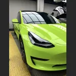 Ravoony Plus Gloss Apple Green Car Wrap Tesla Model 3 Wrap