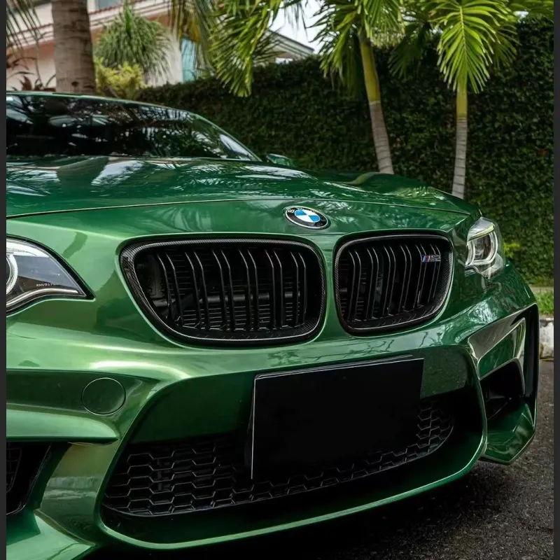 Ravoony Plus Metal Sonoma Green Car Vinyl Wrap BMW M2 Wrap