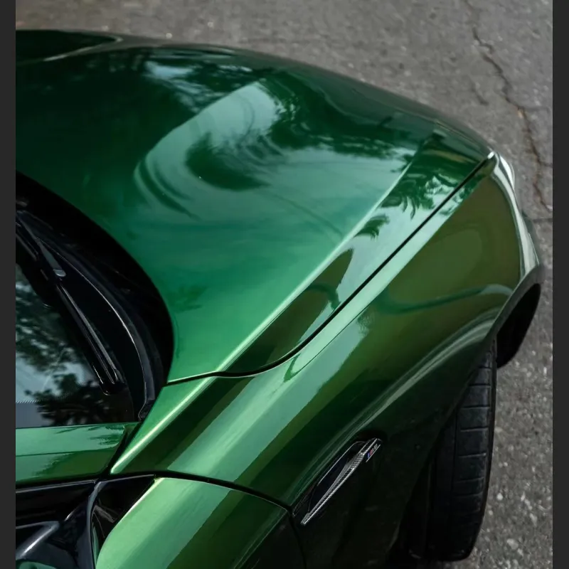 Ravoony Plus Metal Sonoma Green Car Vinyl Wrap BMW M2 Wrap