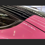 Ravoony Plus Glossy Princess Pink Vinyl Car Wrap Tesla Model 3 Wrap