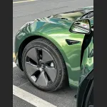 Ravoony Plus Metal Sonoma Green Car Vinyl Wrap Tesla Model 3 Wrap