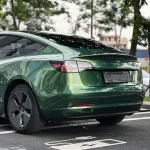 Ravoony Plus Metal Sonoma Green Car Vinyl Wrap Tesla Model 3 Wrap