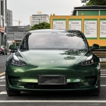 Ravoony Plus Metal Sonoma Green Car Vinyl Wrap Tesla Model 3 Wrap