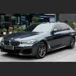 Ravoony Plus BMW Gloss Aurora Diamant Green Vinyl Car Wrap BMW 5 Series Wrap