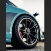 Ravoony Gloss Metal Paint Ocean Blue Car Wrap