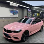 Ravoony Plus Glossy Crystal Peach Pink Car Vinyl Wrap BMW 3 GT Wrap