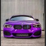 Ravoony Plus Glossy Explosion Purple Car Vinyl Wrap BMW 1 Series Wrap