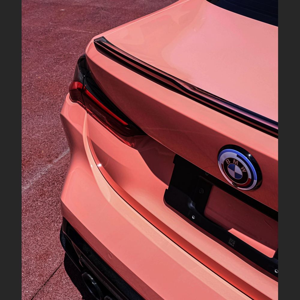 Ravoony Plus Glossy Paggy Pink Car Vinyl Wrap BMW M4 Wrap