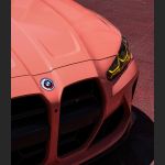Ravoony Plus Glossy Paggy Pink Car Vinyl Wrap BMW M4 Wrap