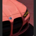 Ravoony Plus Glossy Paggy Pink Car Vinyl Wrap BMW M4 Wrap
