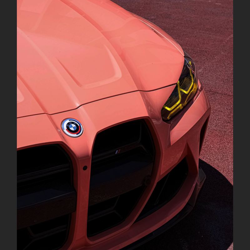 Ravoony Plus Glossy Paggy Pink Car Vinyl Wrap BMW M4 Wrap