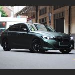 Ravoony Plus Matte Emerald Green Car Vinyl Wrap BMW I3 Wrap
