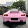 Ravoony Matte Ceramic Barbie Pink Vinyl Car Wrap 