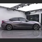 Ravoony Plus NIO Matte Capri Purple Grey Car Vinyl Wrap BMW 3 Series Wrap