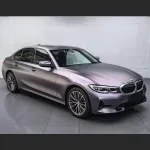 Ravoony Plus NIO Matte Capri Purple Grey Car Vinyl Wrap BMW 3 Series Wrap