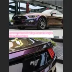 Ravoony Plus Gloss Flowing Phantom Purple Chameleon Wrap Mustang Wrap
