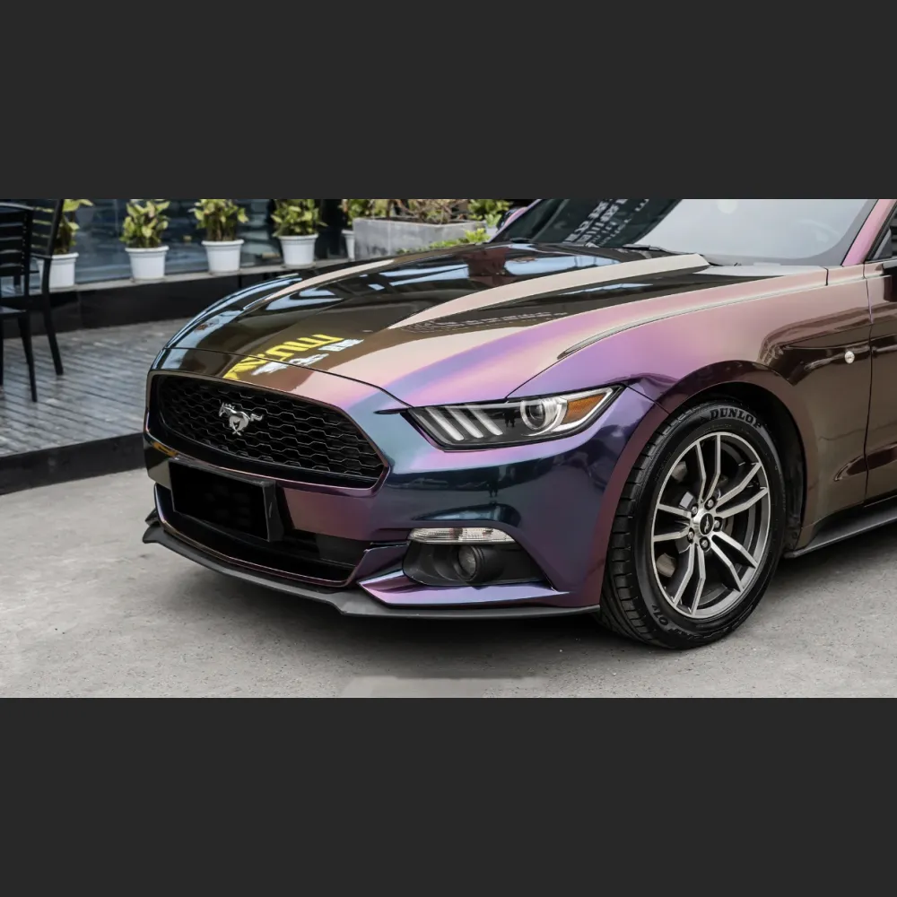 Mustang Wrap Best Ravoony Gloss Flowing Phantom Purple Chameleon Wrap Mustang Wrap Best Ravoony Gloss Flowing Phantom Purple Chameleon Wrap