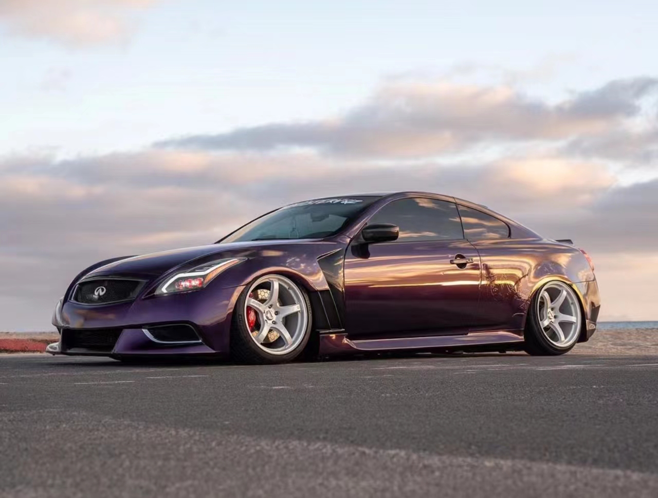 G37 Wrap,Best Ravoony Gloss Midnight Purple Car Vinyl Wrap G37 Wrap