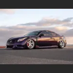 Ravoony Plus Gloss Midnight Purple Car Vinyl Wrap G37 Wrap 