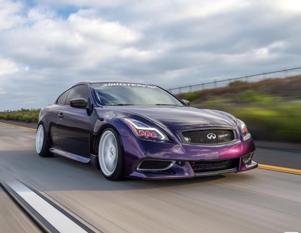 G37 Wrap,Best Ravoony Gloss Midnight Purple Car Vinyl Wrap G37 Wrap