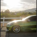 Ravoony Plus Metallic Mamba Green Car Vinyl Wrap Q60 Wrap