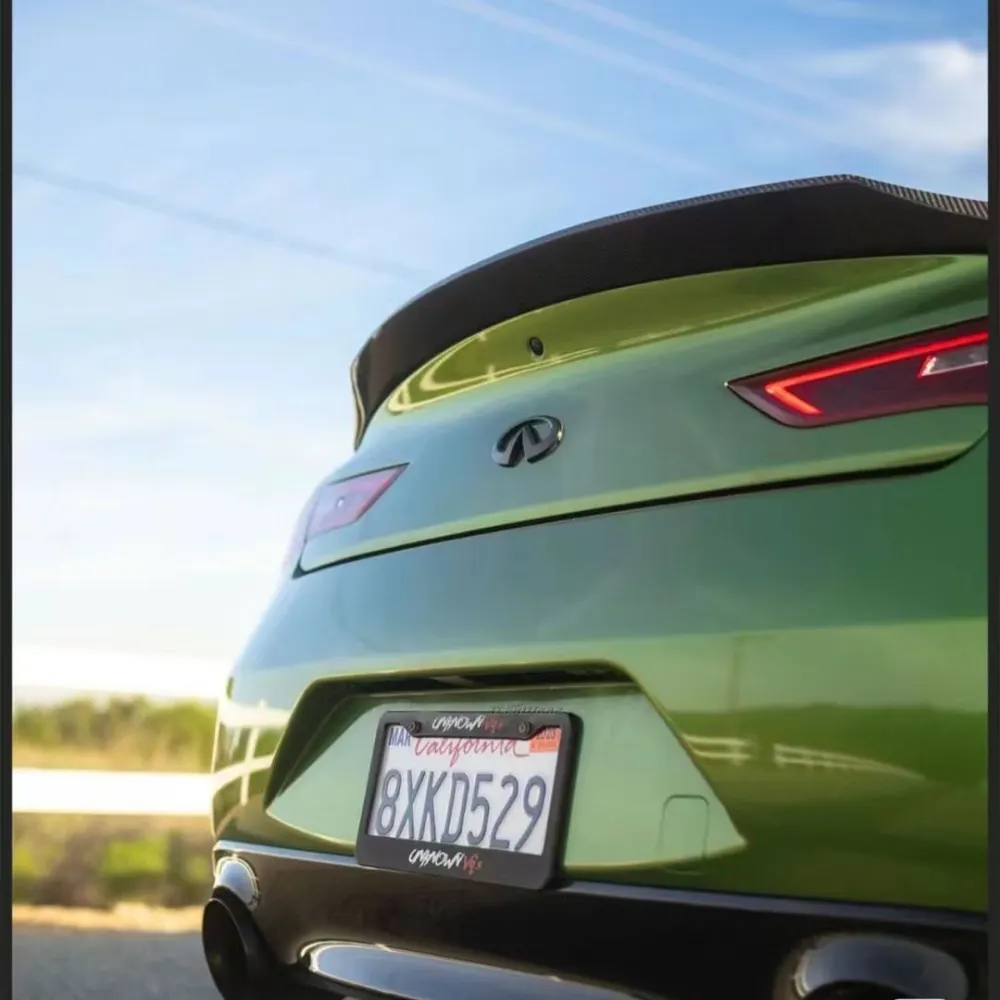 Ravoony Plus Metallic Mamba Green Car Vinyl Wrap Q60 Wrap