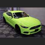 Ravoony Plus Gloss Apple Green Car Wrap Green Wrapped Mustang