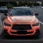 Ravoony Plus Glossy Paggy Pink Car Vinyl Wrap Q50 Wrap