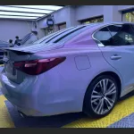 Ravoony Plus Twin Candy Grey Purple Color Fliper Car Wrap Q50 Wrap